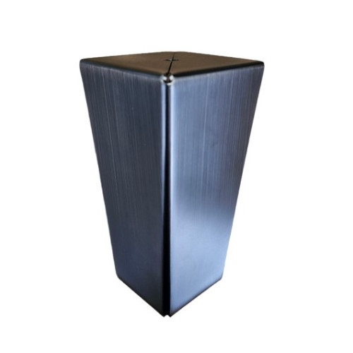 Brushed Black Metal Furniture Leg