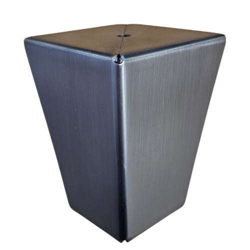 Brushed Black Metal Furniture Leg