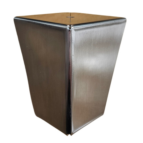 Brushed Chrome Metal Furniture Leg