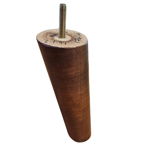 Chestnut Finish Angled Furniture Leg