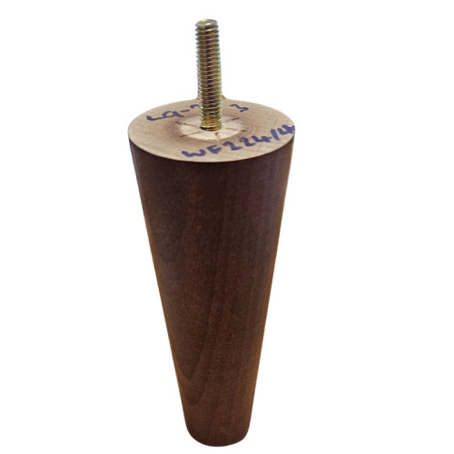 Chestnut Round Tapered Wooden Leg