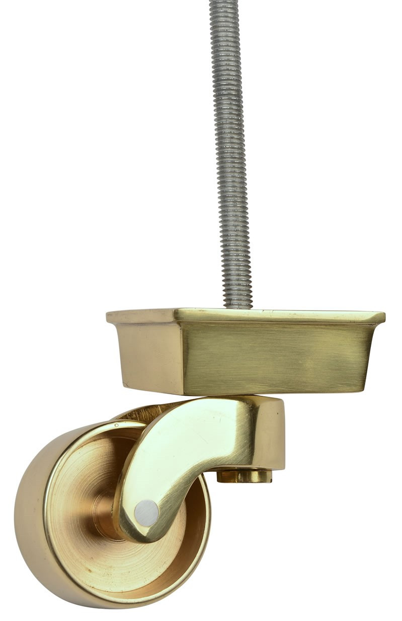 32mm Square Cup Brass Caster at Rs 400/piece, Brass Casters in Aligarh